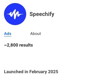 Speechify Ads